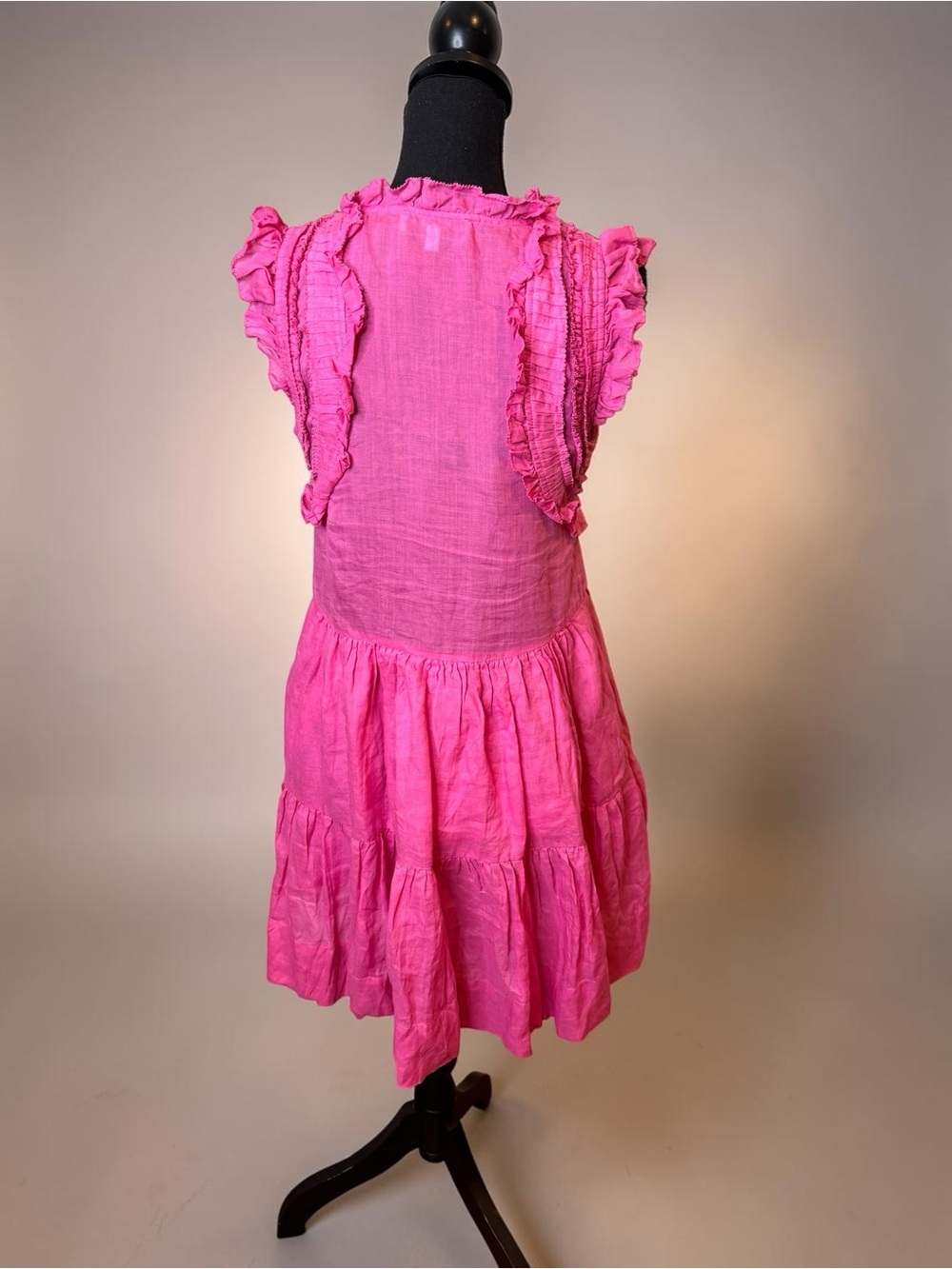 Sea NY smocked flutter sleeve dress - Picture 5 of 7